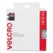 Velcro VEK91824 Sticky Back Hook & Loop Fasteners, 3/4" dia. Coins, White, 200/BX