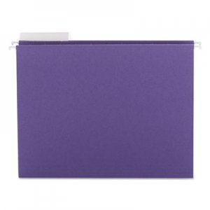 Smead SMD64023 Color Hanging Folders with 1/3-Cut Tabs, 11 Pt. Stock, Purple, 25/BX