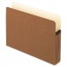 Pendaflex 1534GAM Smart Shield File Pocket, Straight Cut, 5 1/4" Exp., Letter, Red Fiber, 10/Box