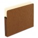 Pendaflex 1524EAM Smart Shield File Pocket, Straight Cut, 3 1/2" Exp., Letter, Red Fiber, 10/Box