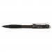 Pentel PENQE205A Twist-Erase GT Pencils, 0.5 mm, HB (#2.5), Black Lead, Black Barrel
