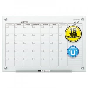 Quartet QRTGC4836F Infinity Magnetic Glass Calendar Board, 48 x 36