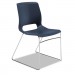 HON HONMS101RE Motivate Seating High-Density Stacking Chair, Regatta/Chrome, 4/Carton
