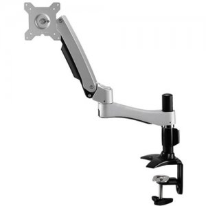 Amer Mounts AMR1ACL Long Articulating Monitor Arm with Clamp Base. Up to 22lb/screen