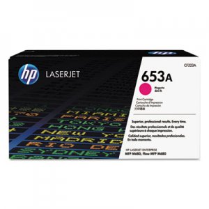 HP HEWCF323A 653A, Magenta Original LaserJet Toner Cartridge