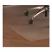 Floortex 1215219ER Cleartex Ultimat Polycarbonate Chair Mat for Hard Floors, 48 x 60, Clear