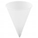 Dart SCC4R2050 Cone Water Cups, Paper, 4oz, Rolled Rim, White, 200/Bag, 25 Bags/Carton