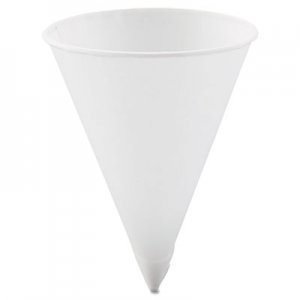 Dart SCC42R2050 Cone Water Cups, Paper, 4.25oz, Rolled Rim, White, 5000/Carton