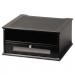 Victor VCT11755 Wood and Metal Desktop Monitor Stand, 13 x 13 x 6 1/2, Black