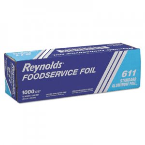 Reynolds Wrap RFP611 Standard Aluminum Foil Roll, 12" x 1000 ft, Silver