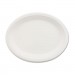 Chinet HUH21257CT Classic Paper Dinnerware, Oval Platter, 9 3/4 x 12 1/2, White, 500/Carton