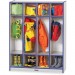 Rainbow Accents 0268JCWW003 4 Section Coat Locker