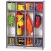 Rainbow Accents 0268JCWW004 4 Section Coat Locker