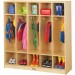 Jonti-Craft 2681JC 5 Section Coat Locker