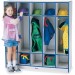 Rainbow Accents 2681JCWW003 5 Section Coat Locker