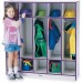 Rainbow Accents 2681JCWW004 5 Section Coat Locker