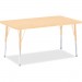 Berries 6473JCA251 Adult Height Maple Top/Edge Rectangle Table
