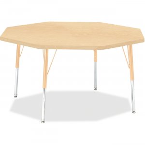 Berries 6428JCE251 Elementary Height Maple Top/Edge Octagon Table