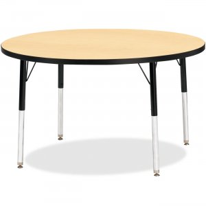 Berries 6468JCE011 Elementary Height Classic Round Color Top Table