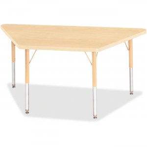 Berries 6438JCE251 Elementary Maple Lamnt Trapezoid Table