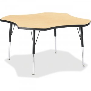 Berries 6453JCE011 Elementary Black Edge Four-leaf Table