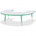 Berries 6445JCE119 Elementary Height Prism Edge Horseshoe Table