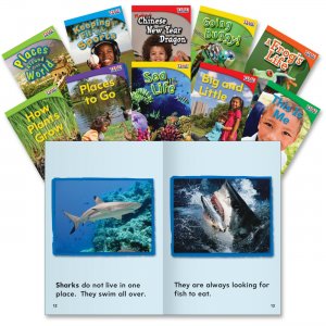Shell 18393 TIME for Kids: Emergent 1st-Grade 30-Book Set