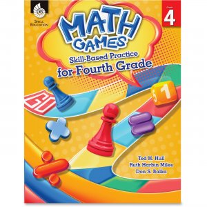 Shell 51291 Math Games: Skill-Based Practice for Fourth Grade