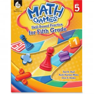 Shell 51292 Math Games: Skill-Based Practice for Fifth Grade