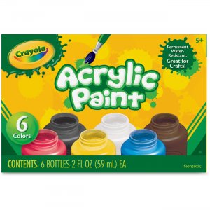 Crayola 201997 6-color Acrylic Paint Set
