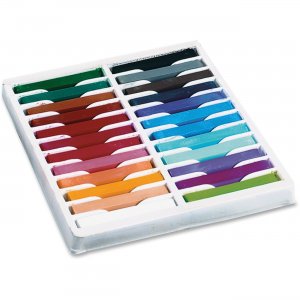 ChenilleKraft 9724 24-color Square Artist Pastels Set