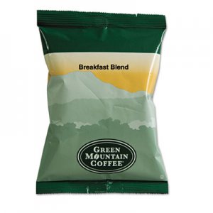 Green Mountain Coffee 4432 Breakfast Blend Coffee Fraction Packs, 2.2oz, 100/Carton