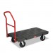 Rubbermaid Commercial RCP4441BLA Platform Truck, 2,000 lb Capacity, 24 x 48 x 7, Black