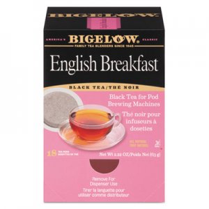 Bigelow BTC009906 English Breakfast Tea Pods, 1.90 oz, 18/Box