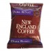 New England Coffee NCF026190 Coffee Portion Packs, French Dark Roast, 2.5 oz Pack, 24/Box