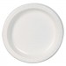 Dixie DXEDBP09WCT Basic Paper Dinnerware, Plates, White, 8.5" Diameter, 125/Pack, 4/Carton