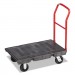 Rubbermaid Commercial RCP4403BLA Heavy-Duty Platform Truck Cart, 1,000 lb Capacity, 24 x 36 Platform, Black