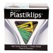 Baumgartens LP1700 Plastiklips Paper Clips, Extra Large, Assorted Colors, 50/Box