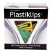 Baumgartens LP0200 Plastiklips Paper Clips, Small, Assorted Colors, 1,000/Box