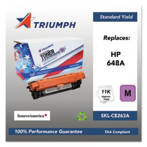 Triumph SKLCE263A 751000NSH1117 Remanufactured CE263A (648A) Toner, Magenta