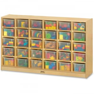 Jonti-Craft 04310JC 30 Cubbie-Trays Mobile Storage Unit