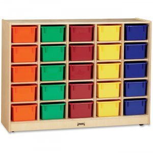 Jonti-Craft 0426JC 25 Cubbie-Tray with Colored Bins