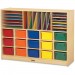Jonti-Craft 0416JC Sectional Cubbie-Tray Mobile Unit