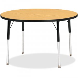 Berries 6468JCA210 Adult Height Color Top Round Table