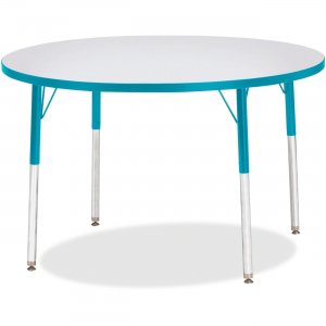 Berries 6468JCA005 Adult Height Color Edge Round Table