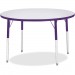 Berries 6468JCA004 Adult Height Color Edge Round Table