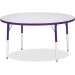 Berries 6433JCA004 Adult Height Color Edge Round Table