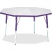 Berries 6428JCA004 Adult Height Color Edge Octagon Table