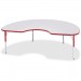 Berries 6423JCE008 Elementary Height Color Edge Kidney Table