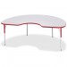 Berries 6423JCA008 Adult Height Prism Color Edge Kidney Table